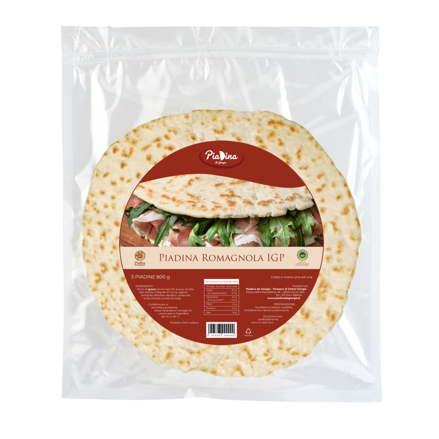 Special Box Piadina Romagnola IGP