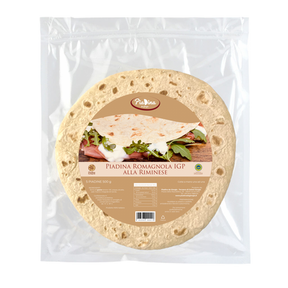 Piadina Romagnola IGP alla Riminese